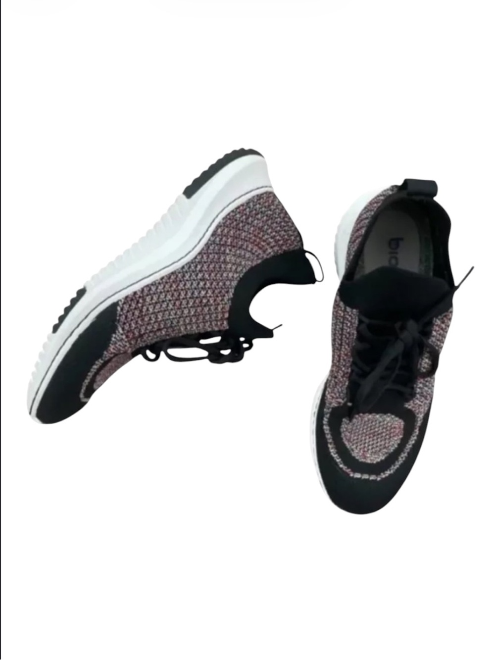 Bionica Oressa Knit Mesh Sneakers Black Multi Comfort Walking Shoes 8M